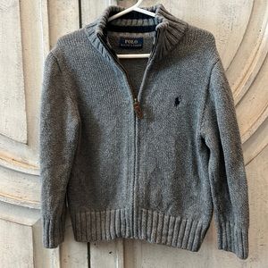 Ralph Lauren Full zip size 4T kids jacket/sweater (tag size missing)